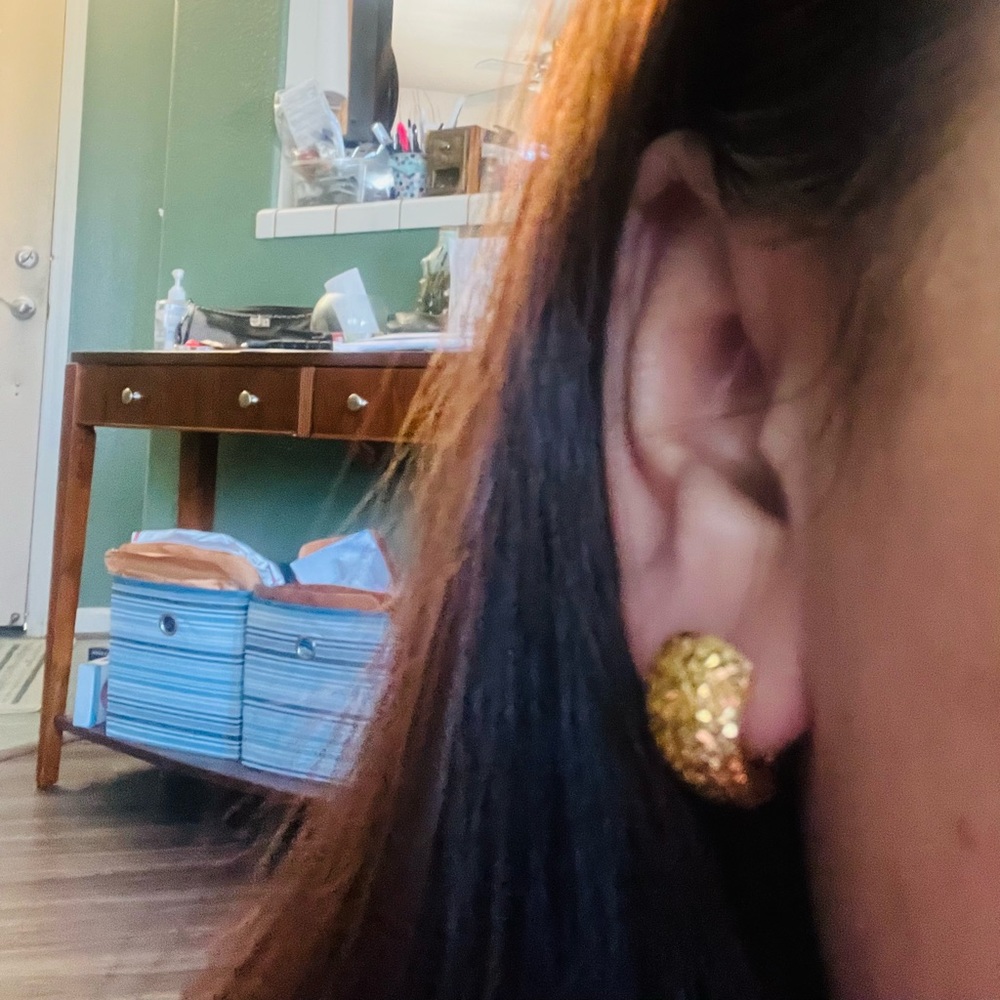 22k stamp 916 earrings